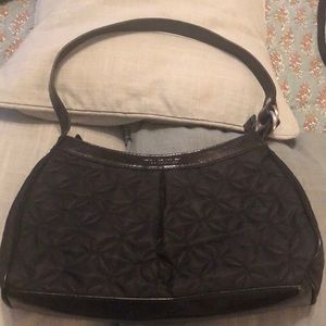 Black Vera Bradley Quilted Shoulder Bag